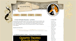 Desktop Screenshot of karatezaina.com